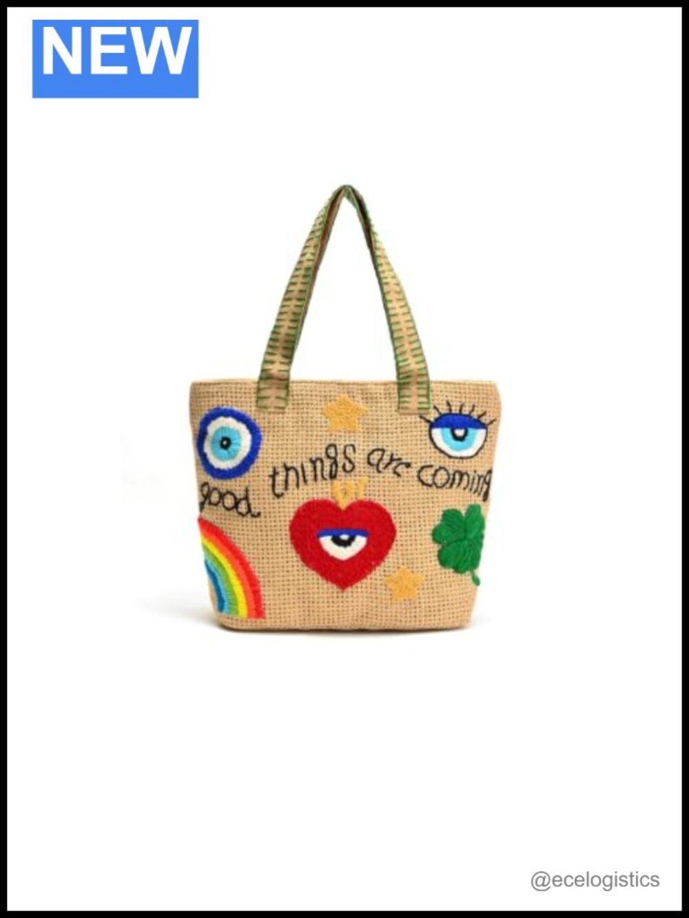 Good Things Are Coming Positivity Canvas Tote Bag